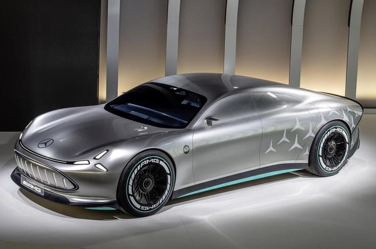 Mercedes-Benz Vision AMG concept front quarter Mercedes-Benz Vision AMG concept front quarter